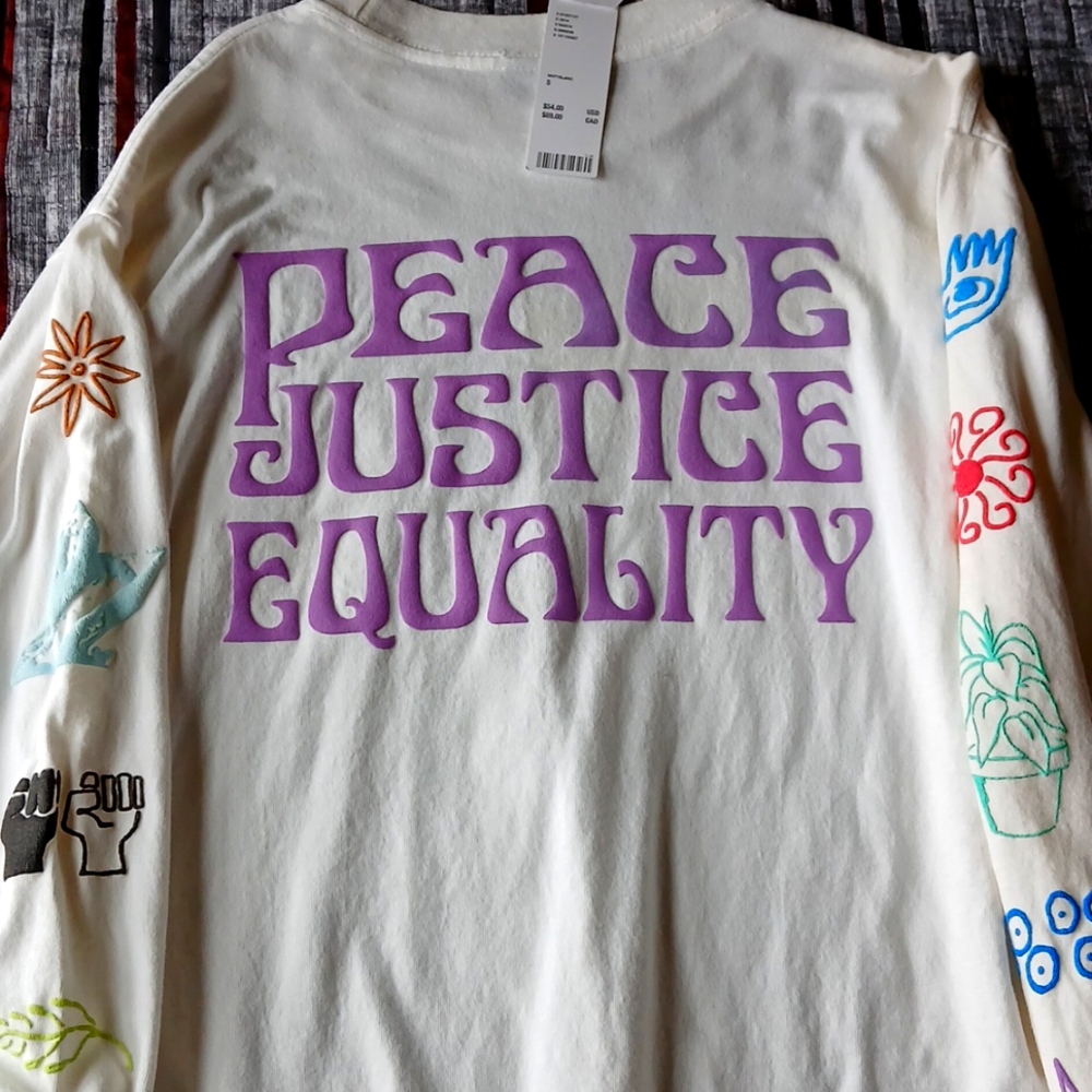 Obey Social Justice Peace Equality Long Sleeve T-Shirt